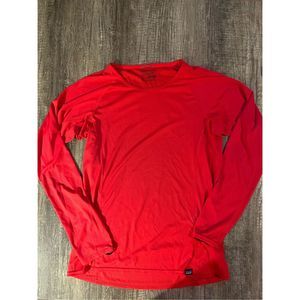 Women’s Patagonia Lightweight Capilene Baselayer  Medium Red